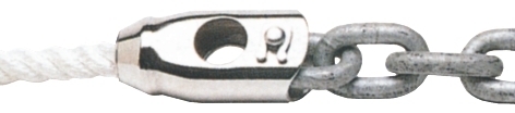 Соединитель цепь/трос(6-8/10-12мм). Кислотостойкая сталь