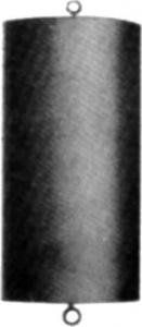 Сигнальный цилиндр, обтянутый тканью, высота 1200мм