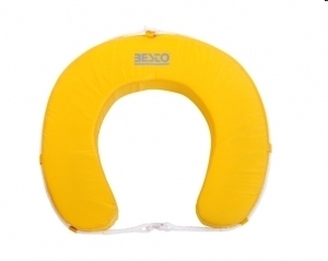 Спасательный круг-подкова Besto, желтый, 540х540мм.