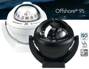 Kompassi Plastimo Offshore 95, moottoriveneeseen